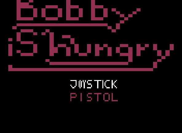 Bobby Needs Food Title Screen